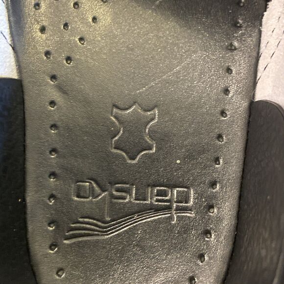 Dansko Professional Clogs Silver Patent Leather Size EU 40 US 7.0 - Picture 5 of 9